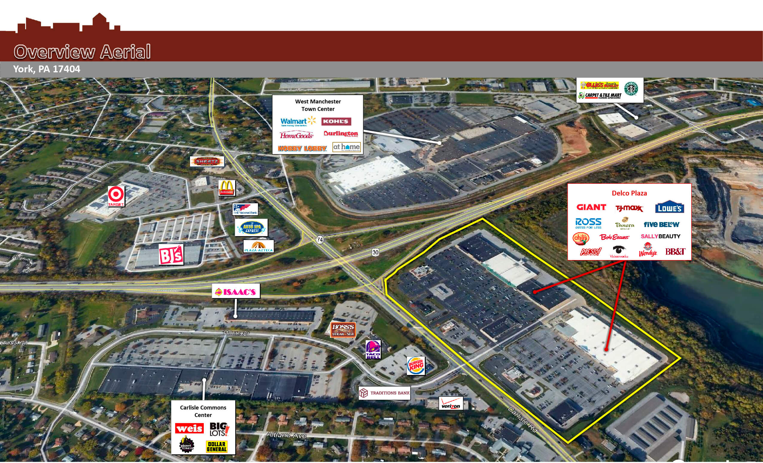 Delco Plaza York, PA Rhino Commercial Realty